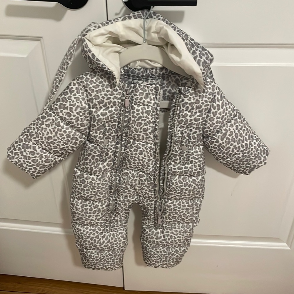 Livly snowsuit baby with tags animal print